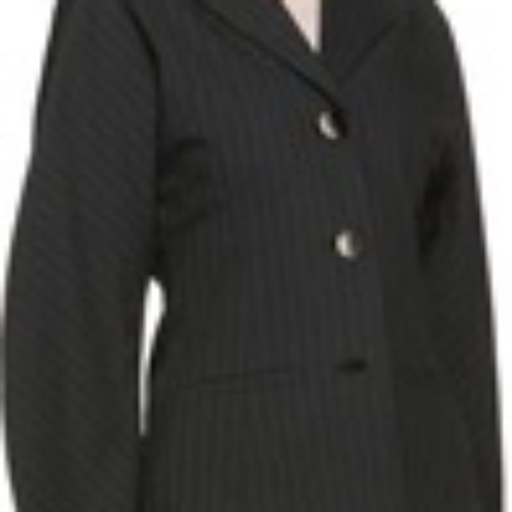 Ganni Pinstriped Twill Blazer-NWT